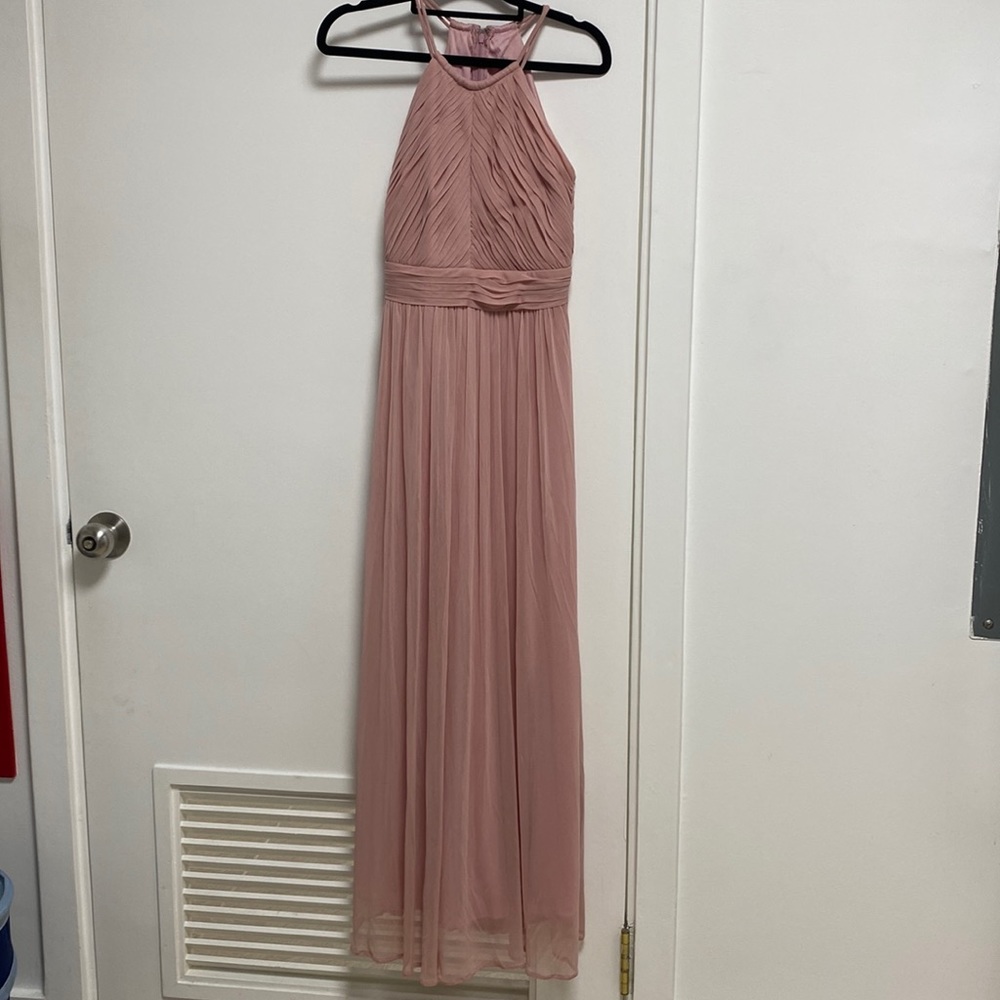 Birdie Grey pink chiffon dress, Sz XS